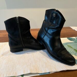 Frye Short Black Boots